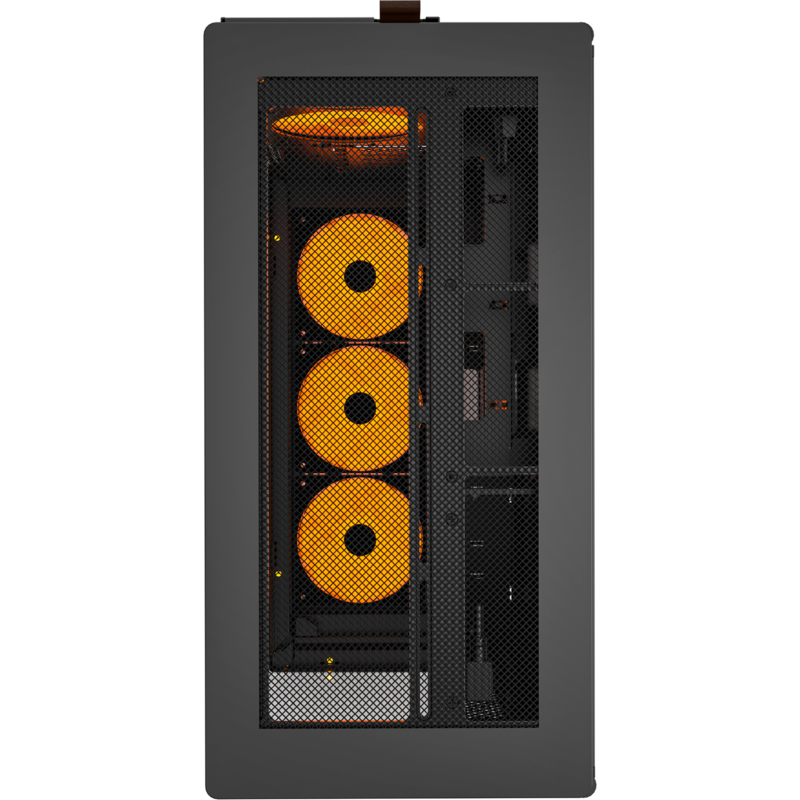 Montech HS02 PRO Tower-Gehäuse, schwarz, Tempered Glass x 2, Gebraucht