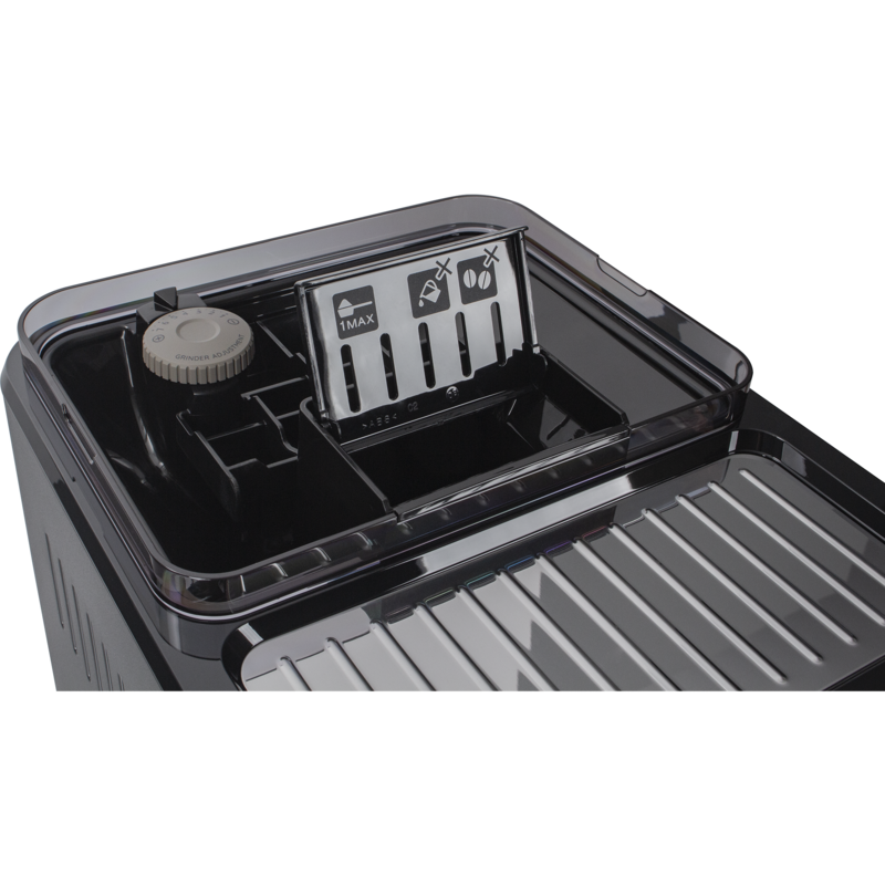 DeLonghi Eletta Explore ECAM450.65.G Vollautomat, dunkelgrau/schwarz