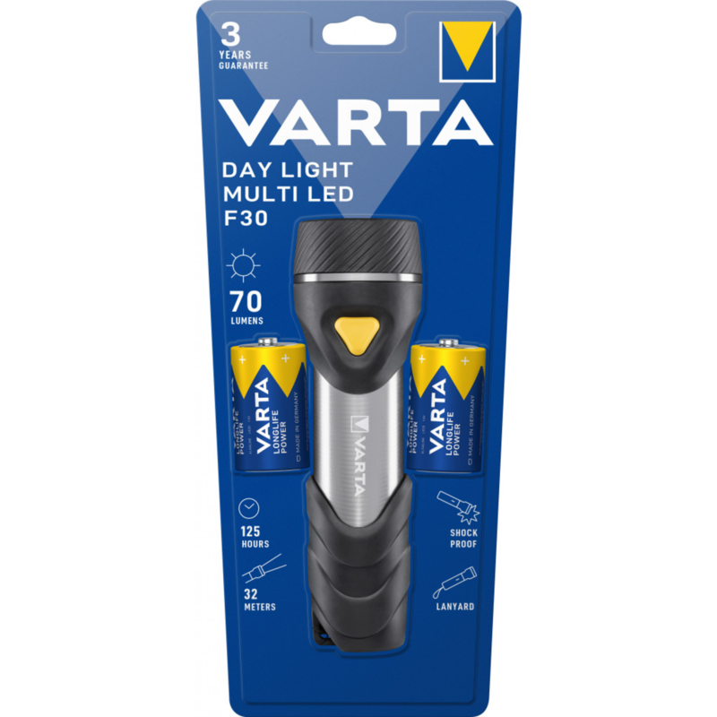 VARTA Day Light Multi LED F30 Taschenlampe
