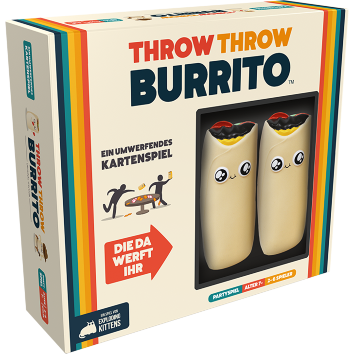 Asmodee Throw Throw Burrito Kartenspiel