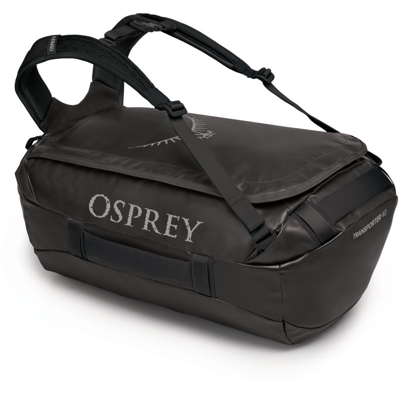 Osprey Transporter Duffel 40 Tasche, schwarz, 40 Liter