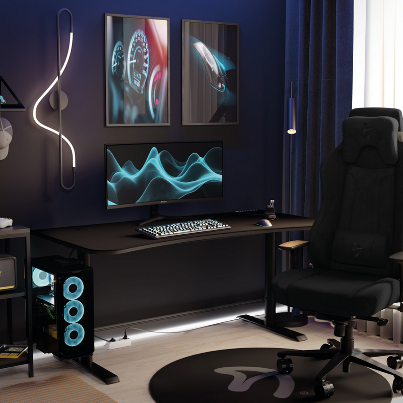 Arozzi Nova 34T2K165 Gaming-Monitor, schwarz, UWQHD, VA, Curved, HDMI, DP