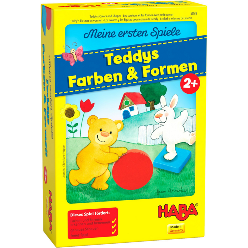 Meine ersten Spiele - Teddys Farben und Formen Lernspiel