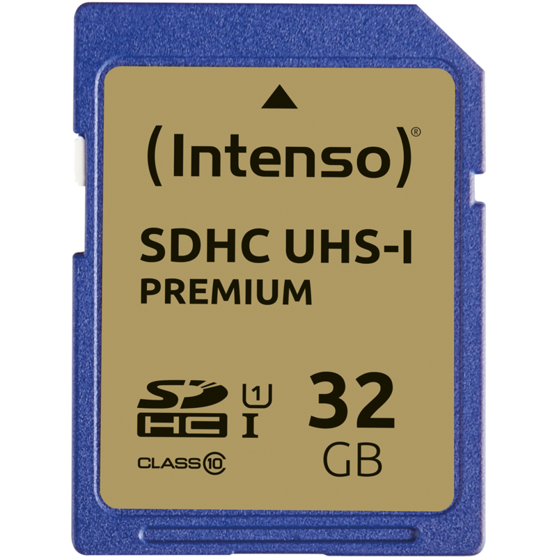 Intenso SD 32GB 10/45 Secure Digital UHS-I ITO Speicherkarte, UHS-I U1, Class 10