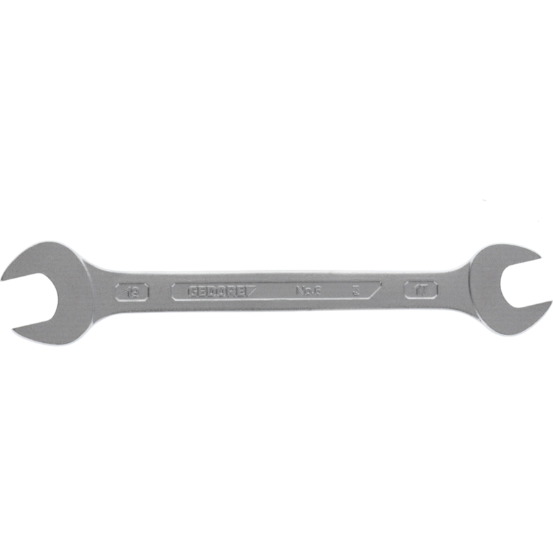 GEDORE Doppelmaulschlüssel 17x19mm Schraubenschlüssel, chrom