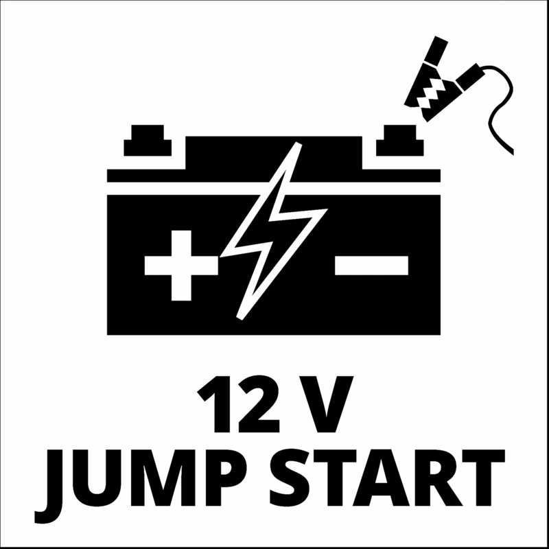 EINHELL Jump-Start Powerbank CE-JS 8, rot/schwarz, Starthilfe für Benziner, Gebraucht