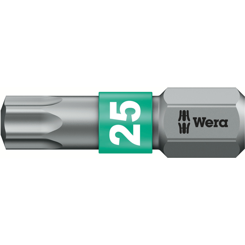 Wera Kraftform Kompakt 28 RA mit Tasche Bit-Satz, schwarz/grün, 6-teilig, 1/4"