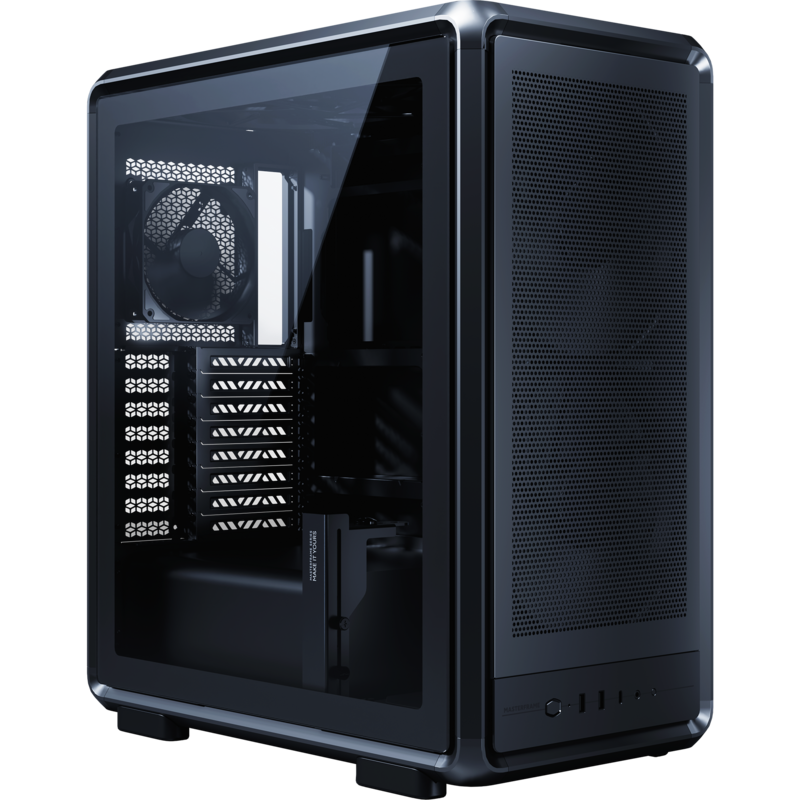 Cooler Master MasterFrame 500 Mesh Tower-Gehäuse, schwarz, Tempered Glass