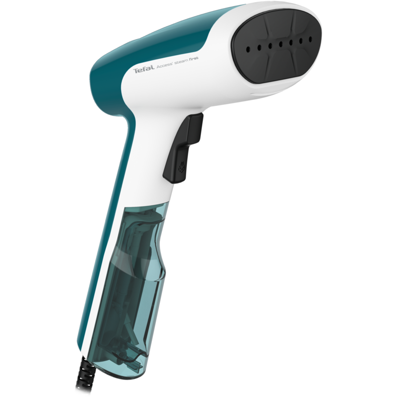 Tefal Access Steam First Dampfbürste DT6131 Dampfbügeleisen, weiß/blau