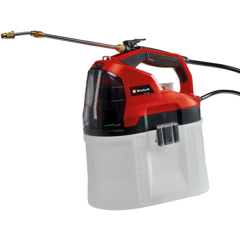 EINHELL Power X-Change Akku-Drucksprüher GE-WS 18/75 Li-Solo, 18Volt, grau/rot