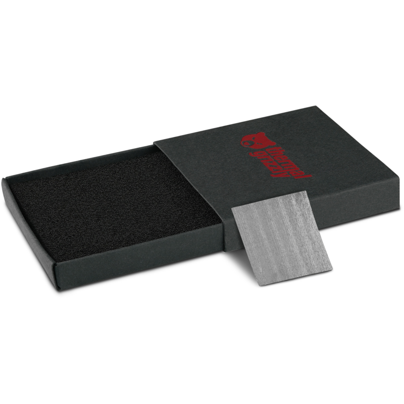 Thermal Grizzly Thermal Grizzly KryoSheet 25 x 25 mm Wärmeleitpads, anthrazit