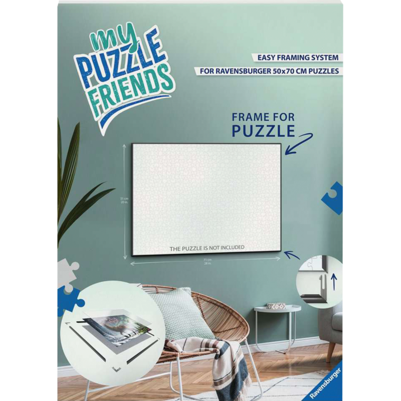 Ravensburger Puzzle-Rahmen, schwarz, 1000 Teile