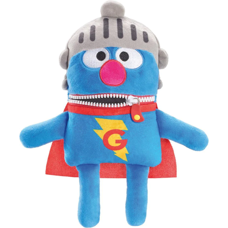 Schmidt Spiele Sesamstraße: Sorgenfresser Super-Grobi Kuscheltier, 34 cm