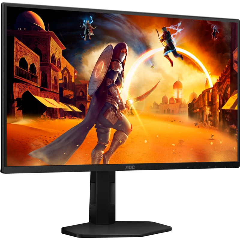 AOC 25G4SXU Gaming-Monitor, schwarz (matt), FullHD, Fast-IPS, USB-Hub