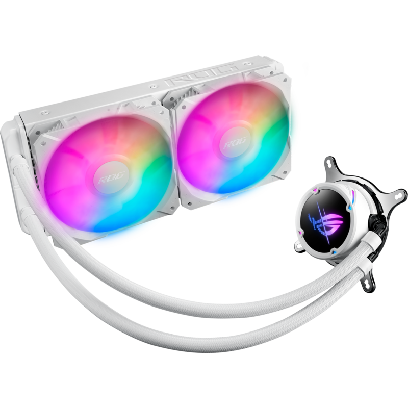 ASUS ROG STRIX LC II 240 ARGB White Edition Wasserkühlung, weiß