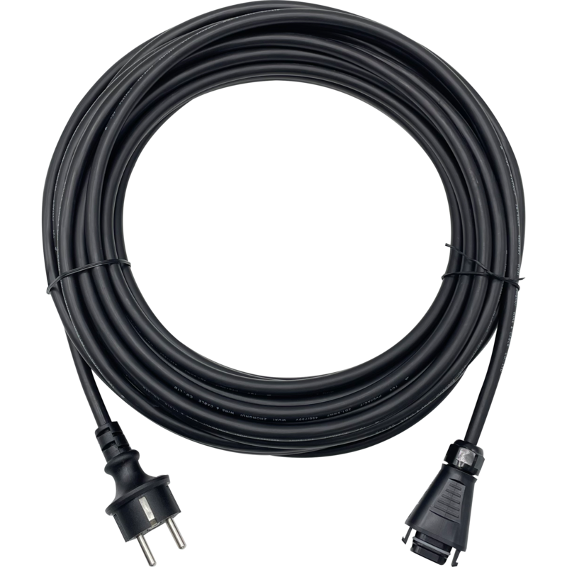 Hoymiles Adapterkabel AC-Trunk / BC05 Buchse > Schutzkontakt, 0% Kabel, schwarz