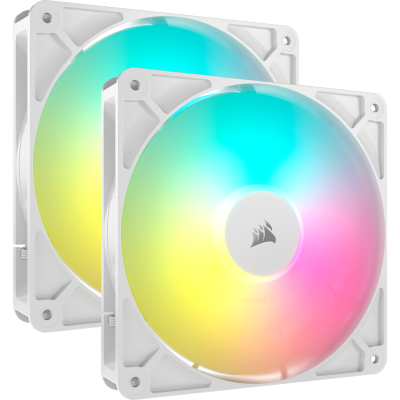 Corsair RS140 ARGB Gehäuselüfter, weiß, 2er Pack