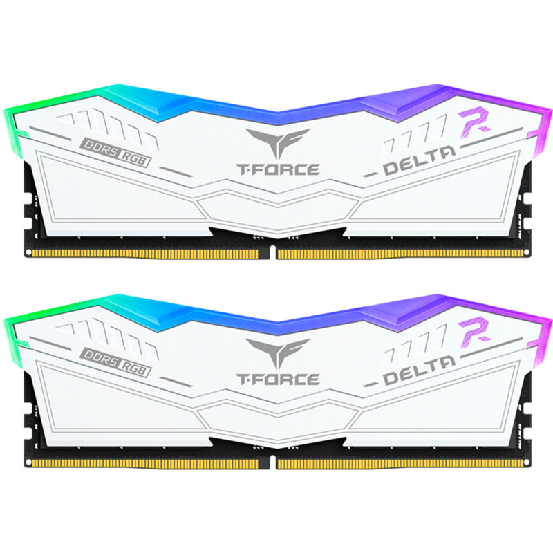 Team Group D516GB 6400-32 RGB wh K2 TEM Arbeitsspeicher, weiß