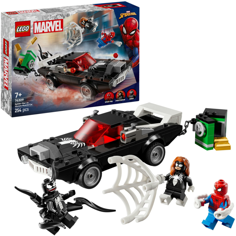 LEGO Marvel Super Heroes Spider-Man vs. Venom Muscle-Car Konstruktionsspielzeug