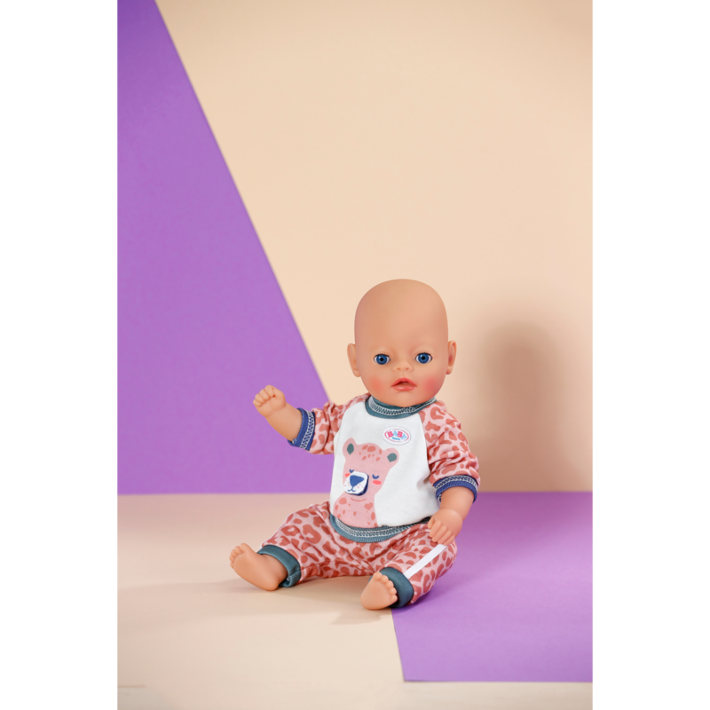 ZAPF Creation BABY born Jogging Anzug Dschungel 36cm Puppenzubehör