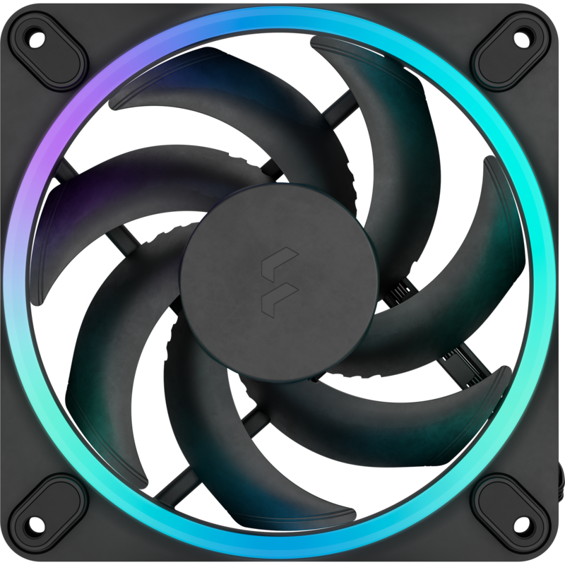Fractal Design Momentum 12 RGB Gehäuselüfter, schwarz, 3er Pack