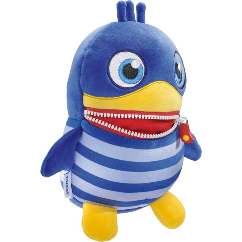 Schmidt Spiele Sorgenfresser PingPing Kuscheltier, Edition Boogie Woogies, 22 cm