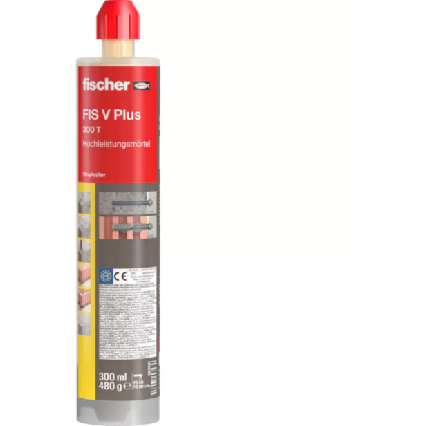 fischer Injektionsmörtel FIS V Plus 300 T Mörtel, grau, 1 Kartusche mit 300ml