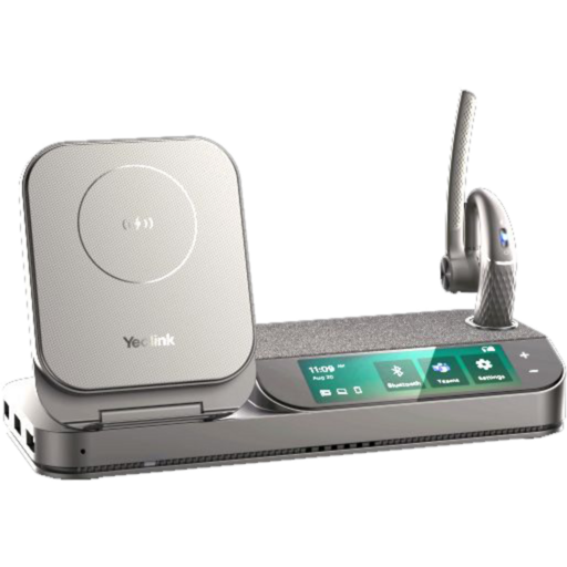 Yealink BH71 Workstation Pro Headset, schwarz, Bluetooth-Headset-System mit