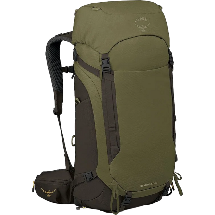 Osprey Kestrel LT 45 Rucksack, grüngrau/braun, 45 Liter