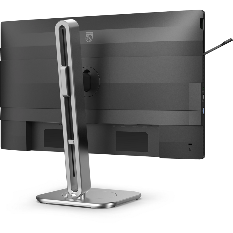 Philips 24B2N4200 LED-Monitor, dunkelgrau, FullHD, IPS, HDMI, DP, VGA, USB-Hub