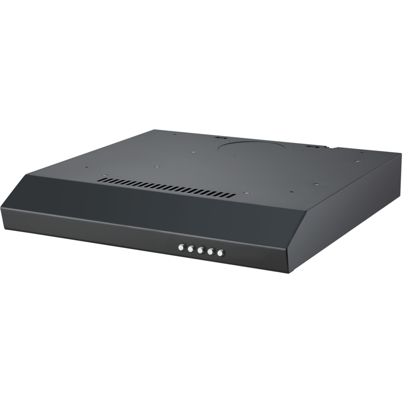 Respekta Sina (CH600SC-19) Dunstabzugshaube, schwarz (matt), 60 cm