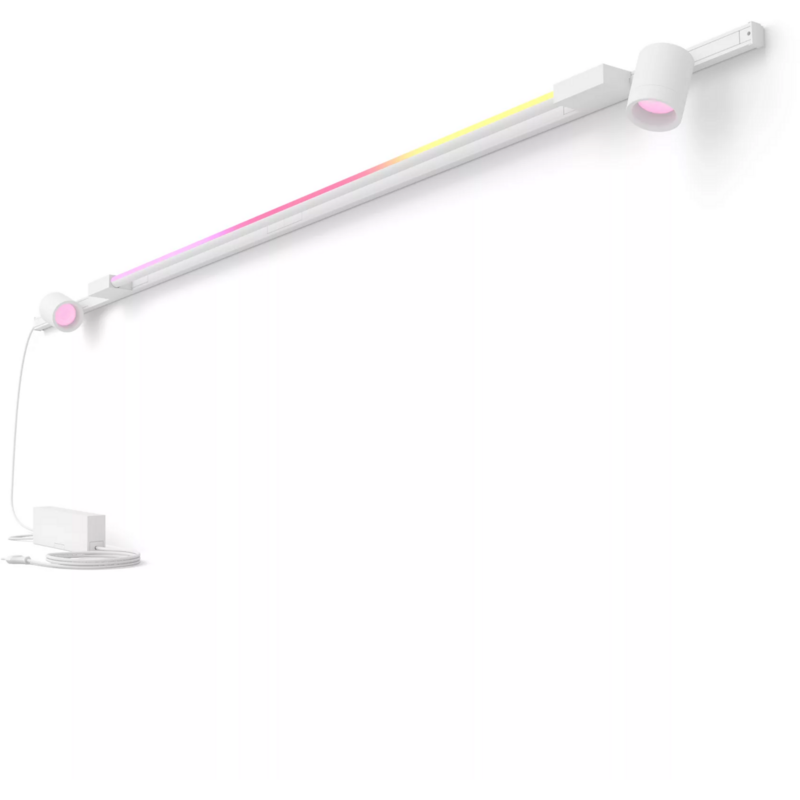 Philips HUE White & Color Ambiance Perifo Basis-Set Wandleuchte gerade