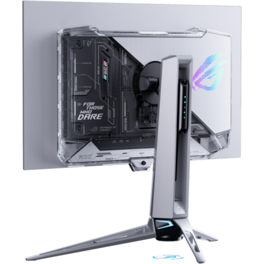 ASUS ROG Swift OLED PG27AQWP-W Gaming-Monitor, silber/transparent, QHD, USB-Hub