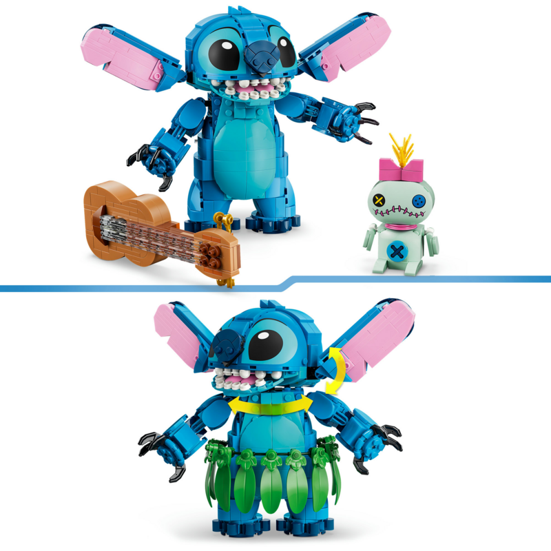 LEGO Disney Classic Stitch und Scrump Konstruktionsspielzeug