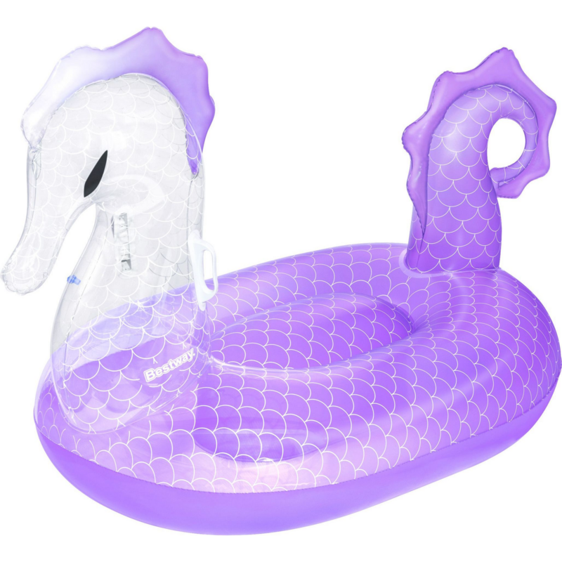 Bestway Schwimmtier Seepferdchen, 158 Zentimeter, transparent