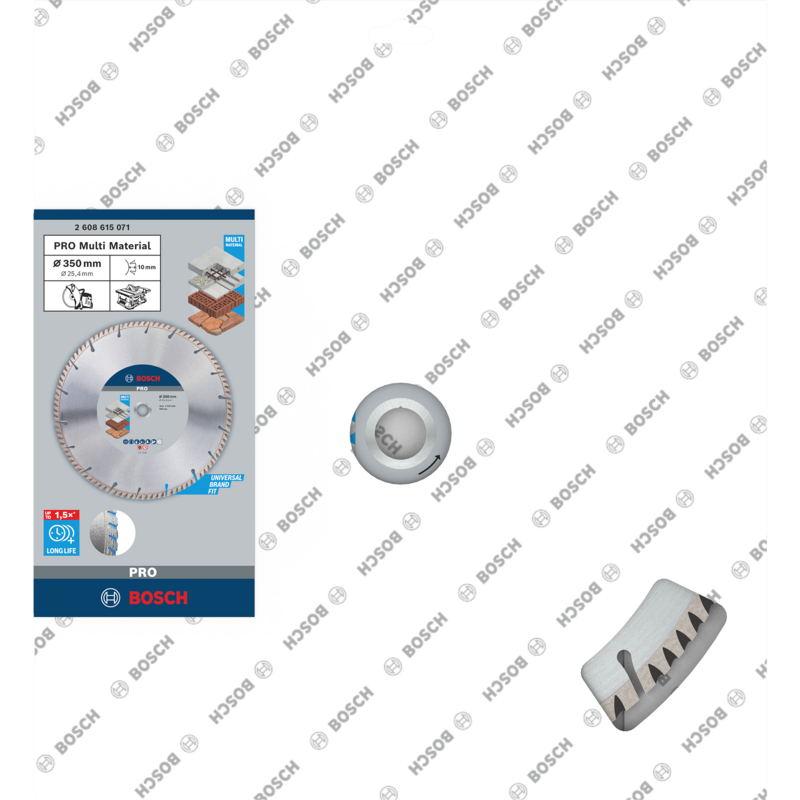 Bosch Professional PRO Multi Material Diamant-Trennscheibe, Ø 350mm, Bohrung