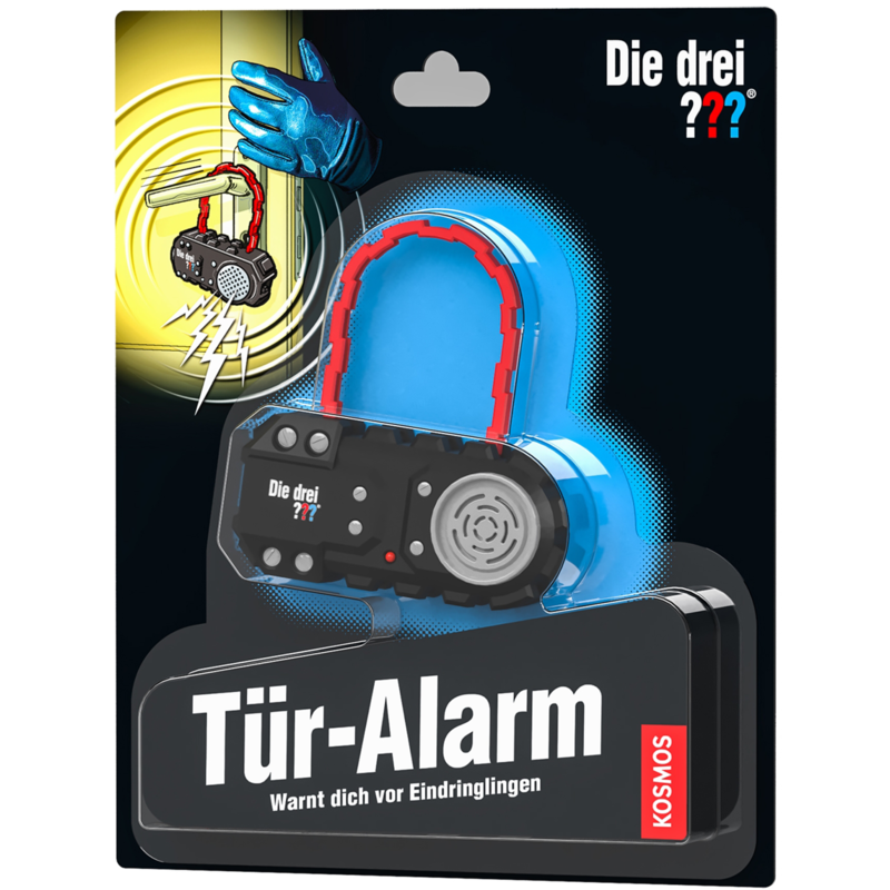 Kosmos Die drei ??? Tür-Alarm Detektiv-Sets, Warnt dich vor Eindringlingen