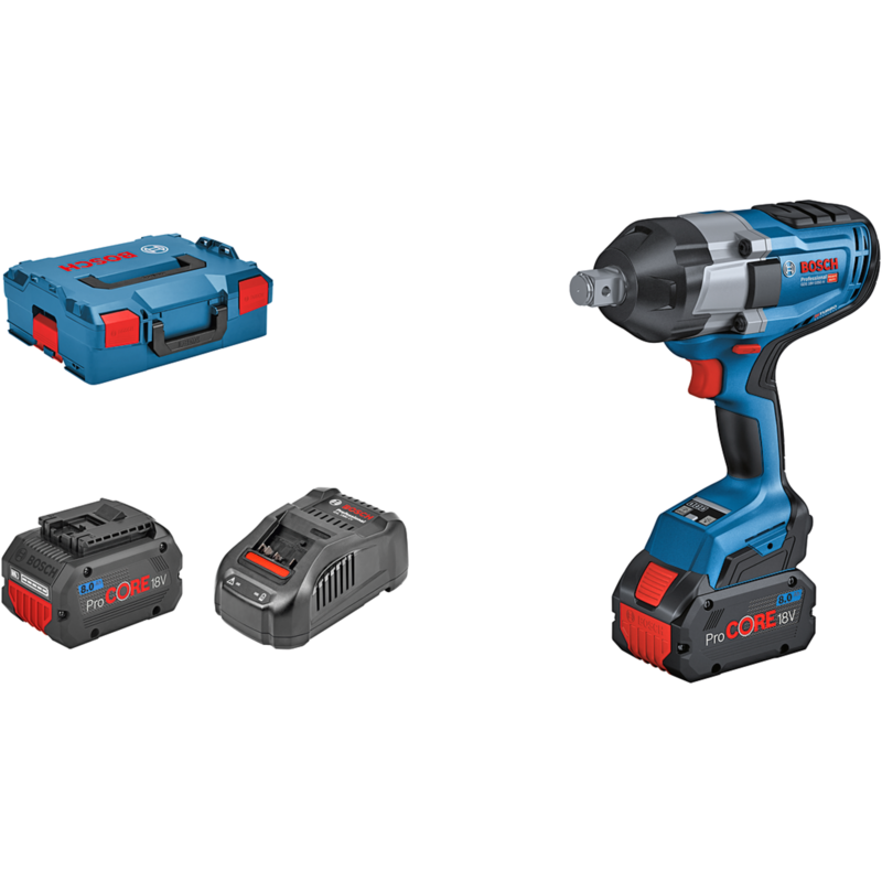 Bosch Professional PRO Akku-Schlagschrauber BITURBO GDS 18V-1050 H Professional