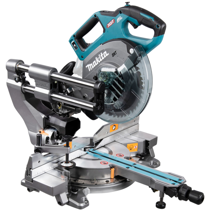 Makita Akku-Kapp-und Gehrungssäge LS002GZ01 XGT, 40Volt + Funk Adapter, blau