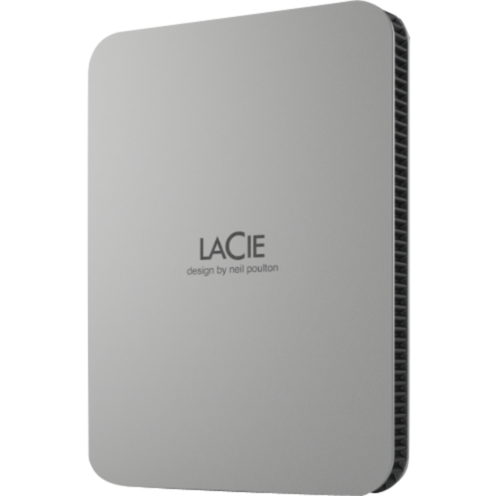 LaCie Mobile Drive 4 TB Festplatte, grau, USB-C 3.2 Gen 1 (5 Gbit/s)