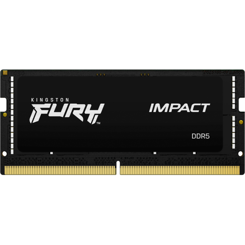Kingston FURY SO-DIMM 16 GB DDR5-6400 Arbeitsspeicher, schwarz