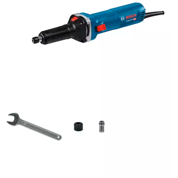 Bosch Professional Geradschleifer GGS 30 LS Professional, blau, 750 Watt, lange