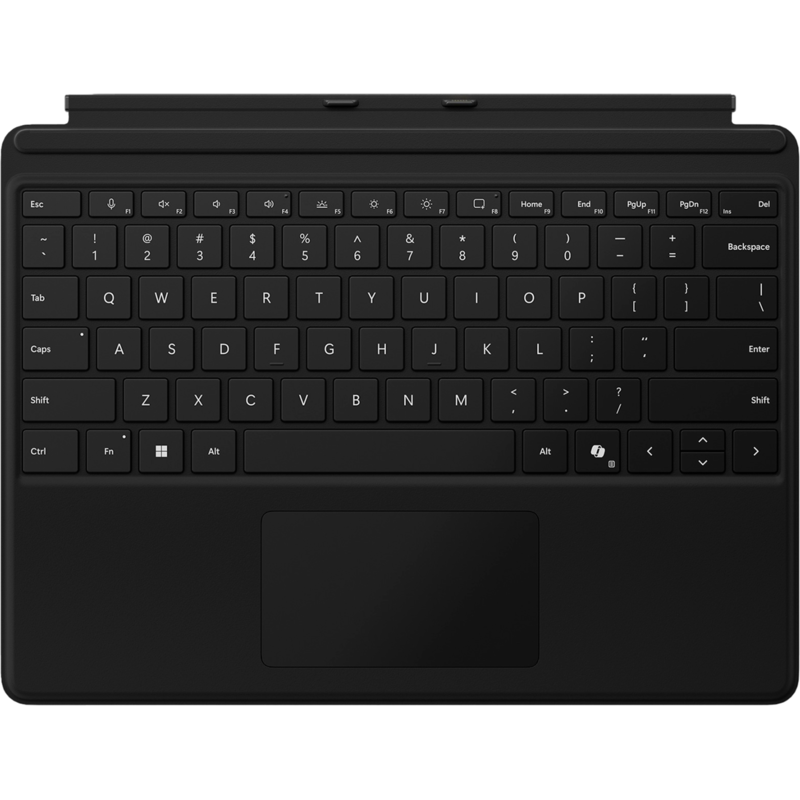 Microsoft Surface Pro Keyboard Tastatur, schwarz, für Surface Pro 10/9/8/X for