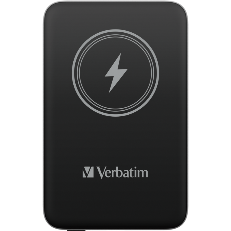 Verbatim Wireless Powerbank Charge 'n' Go 10.000mAh, schwarz, Qi, PD 3.0, Quick