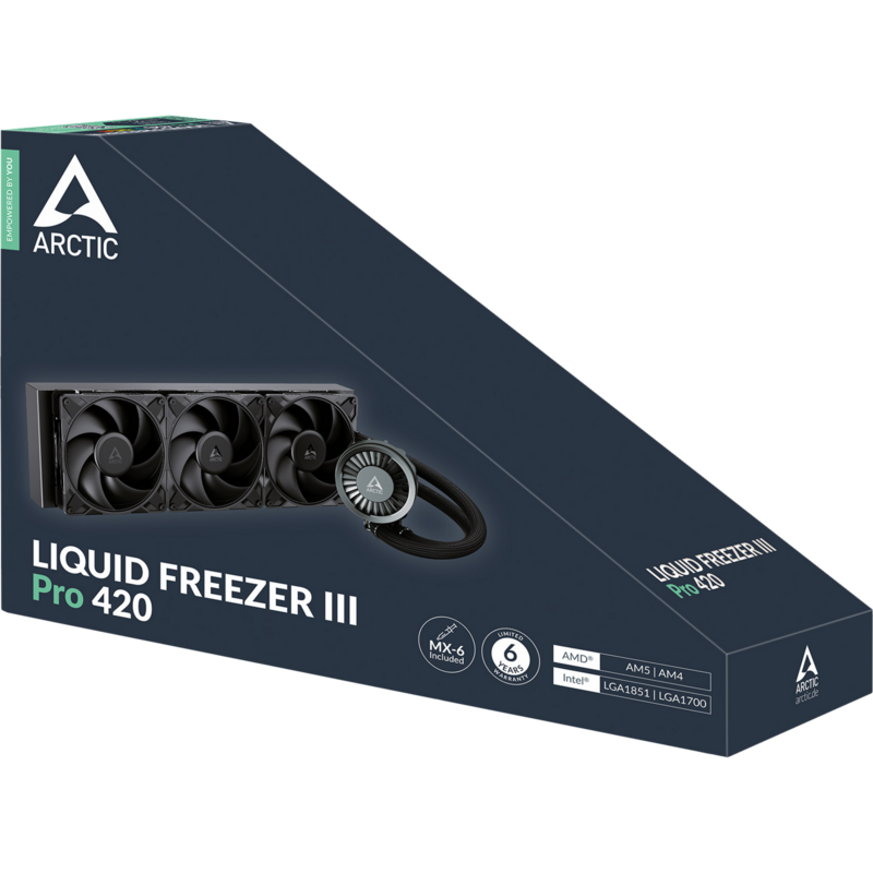ARCTIC Liquid Freezer III Pro 420 Wasserkühlung, schwarz