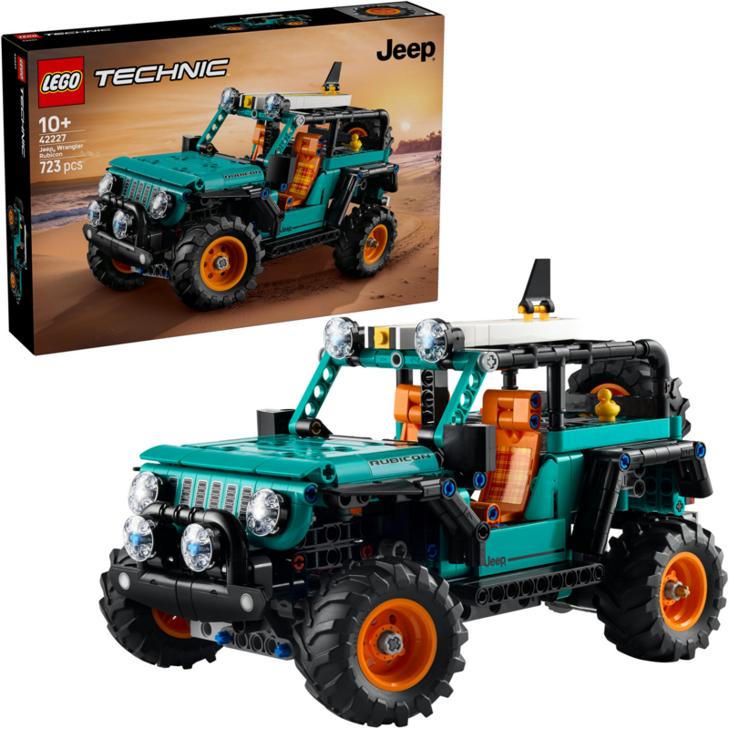 LEGO Technic Jeep Wrangler Rubicon Geländewagen Konstruktionsspielzeug