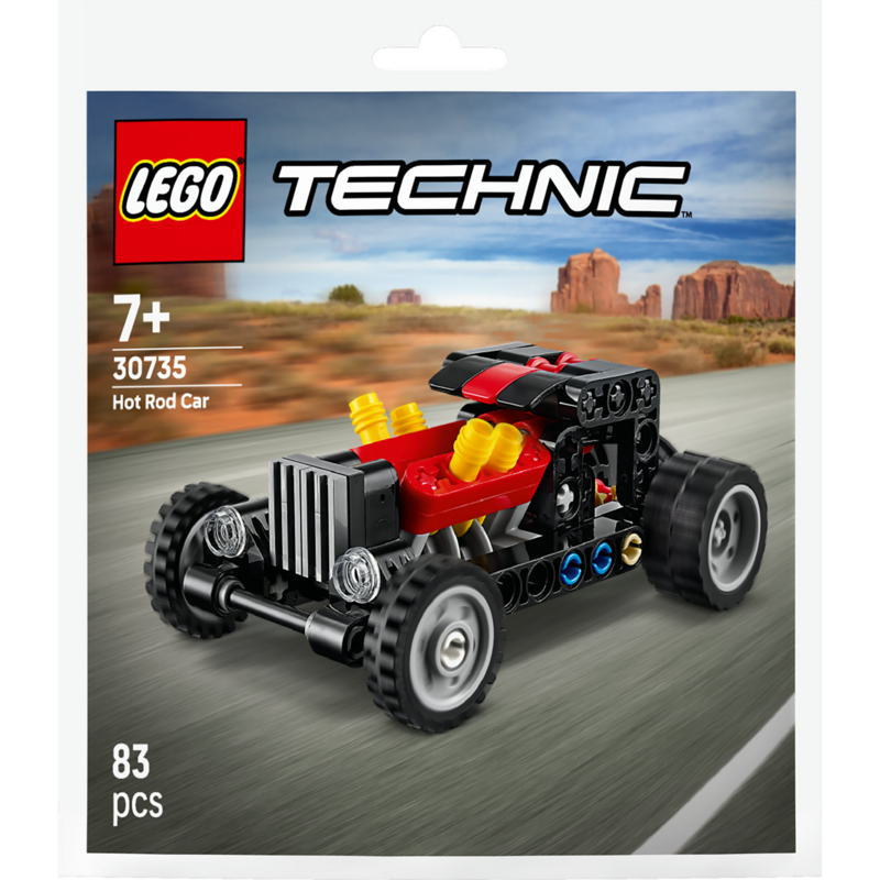 LEGO Technic Hot Rod Auto Konstruktionsspielzeug, Polybag