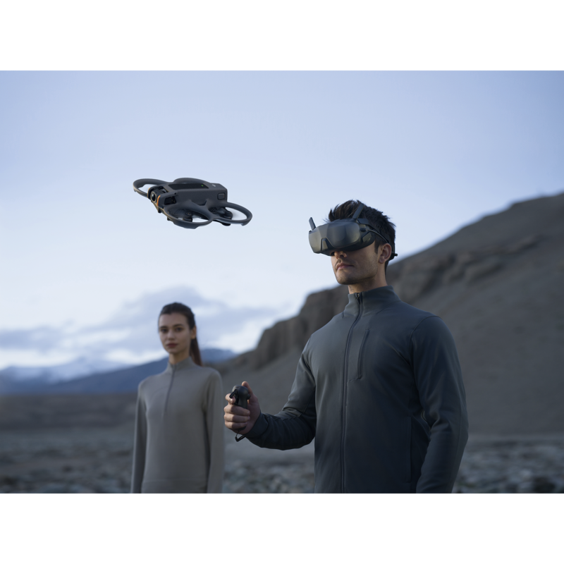 DJI Avata 2 Fly Smart Combo (drei Akkus) Drohne, Mechanischer Ein-Achsen-Gimbal