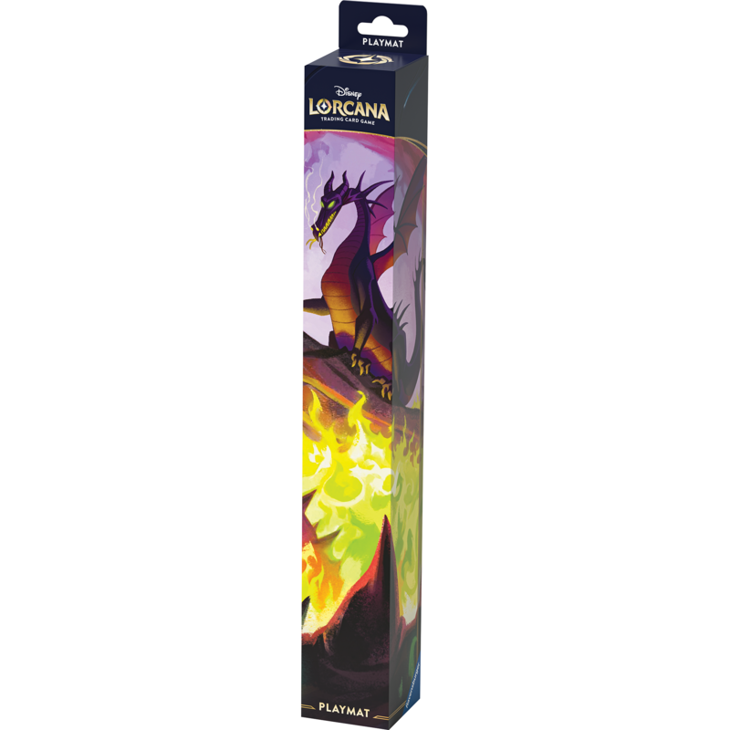 Ravensburger Disney Lorcana TCG: Winterzauber - Spielmatte Drachenfeuer