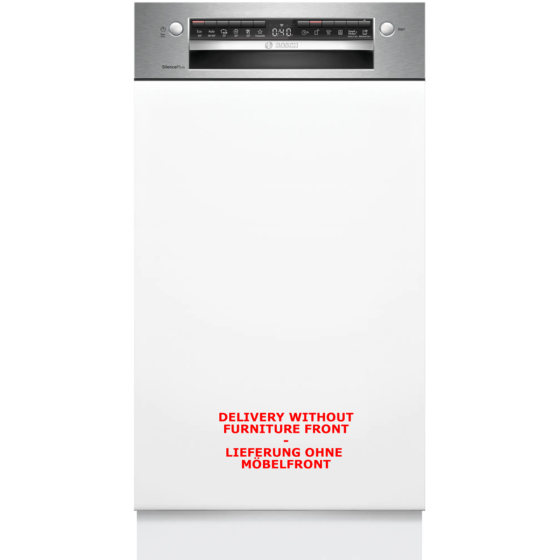 Bosch Home SPI4HMS49E Serie 4 Spülmaschine, edelstahl (gebürstet), 45 cm, Home